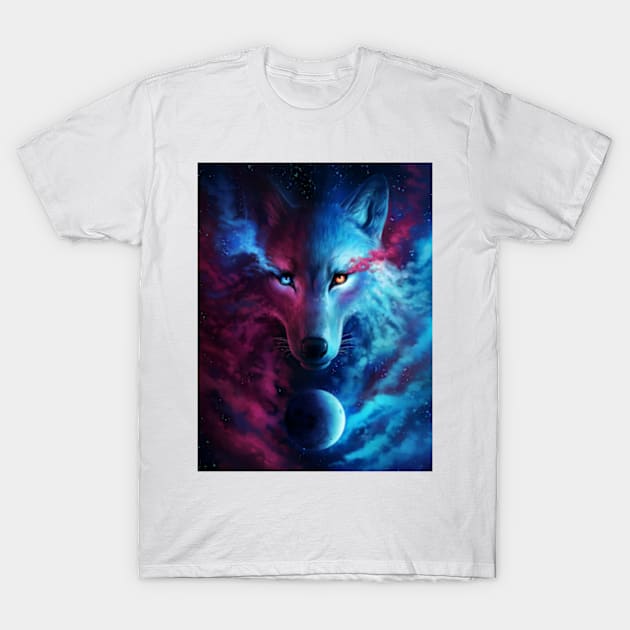 Where Light and Dark Meet T-Shirt by jojoesart